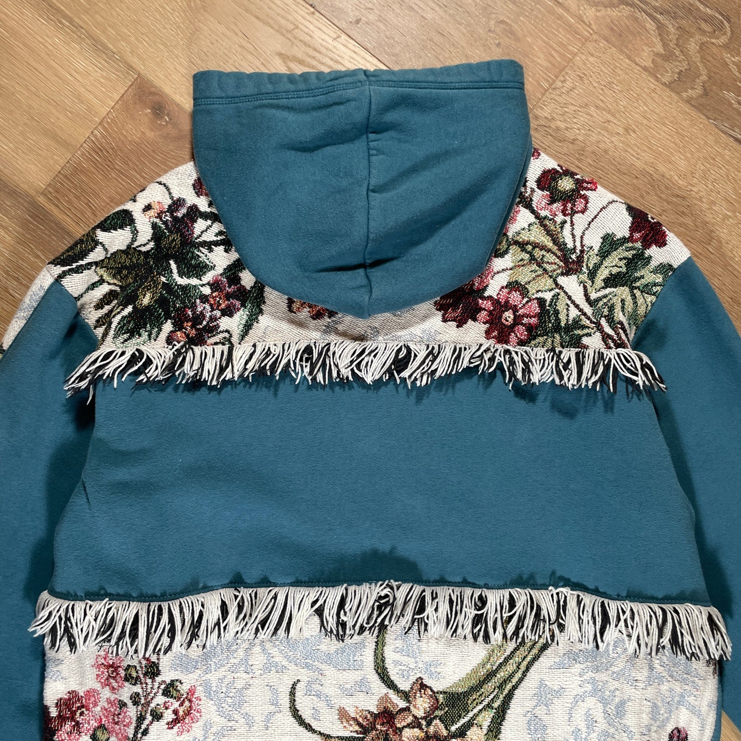 “Floral Fringe” Hoodie