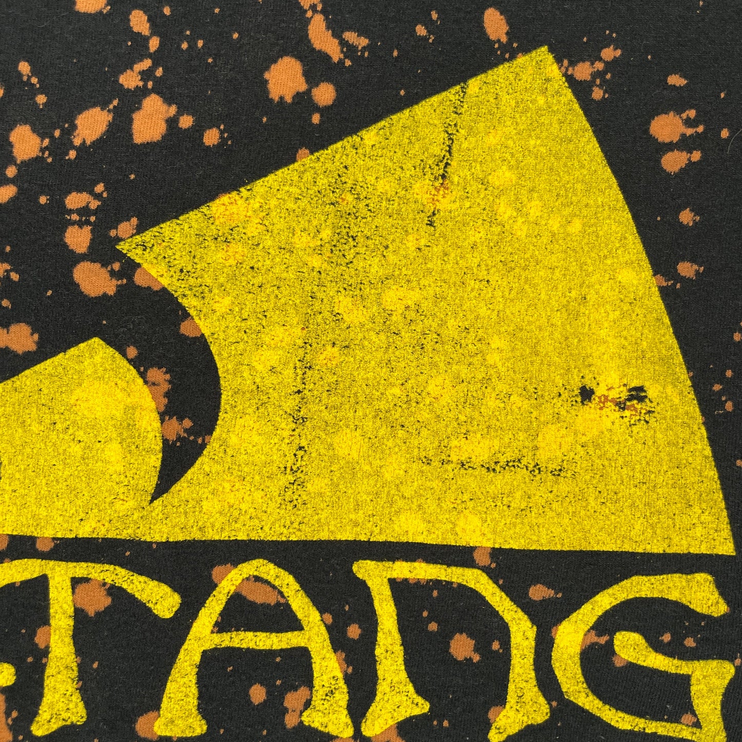 Wu-tang Clan Bleach Dye T-shirt