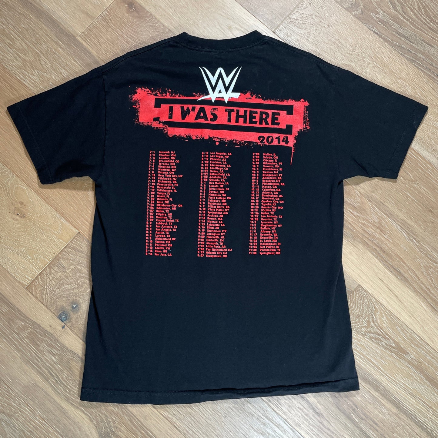 WWE 2014 T-shirt