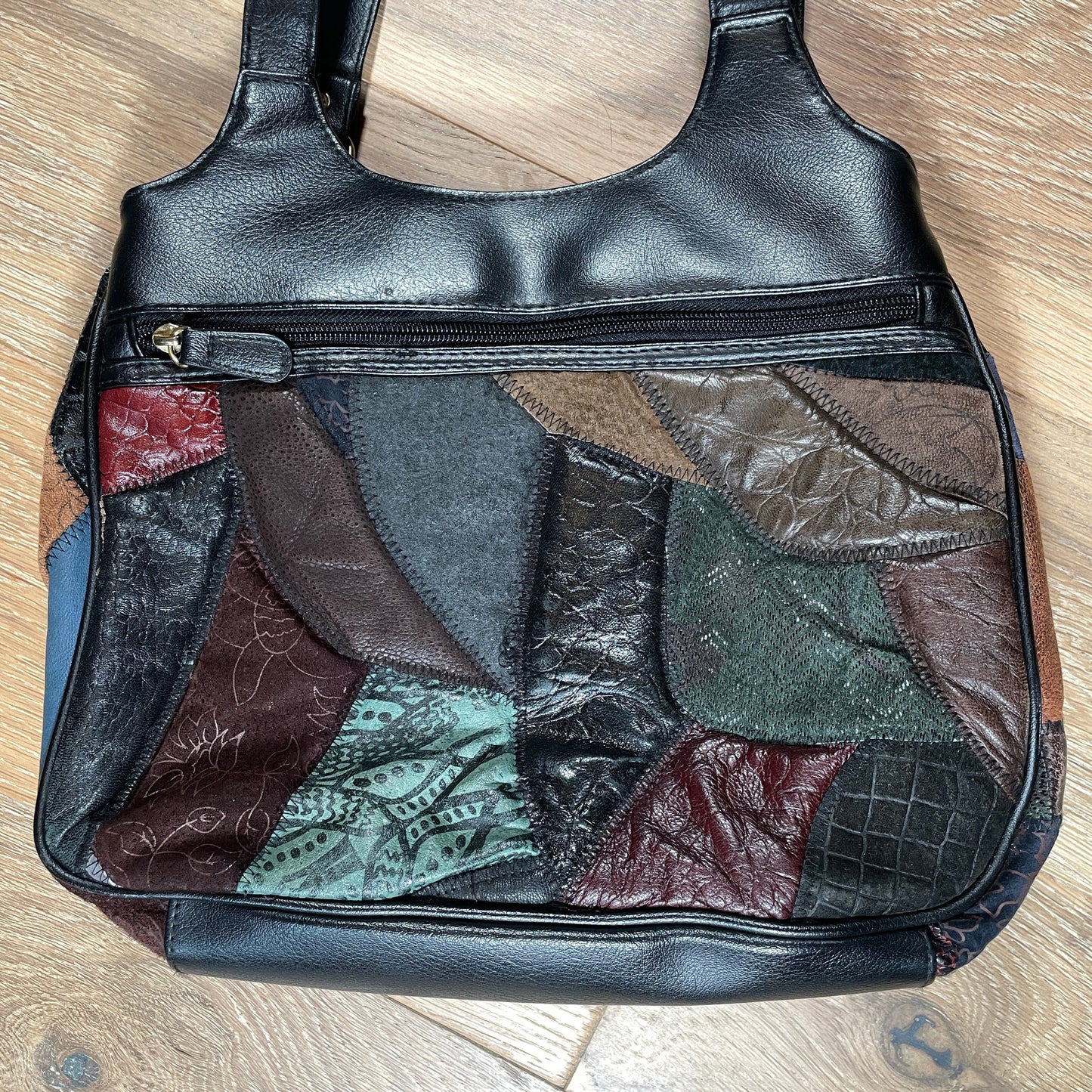 Leather Patchwork Bag