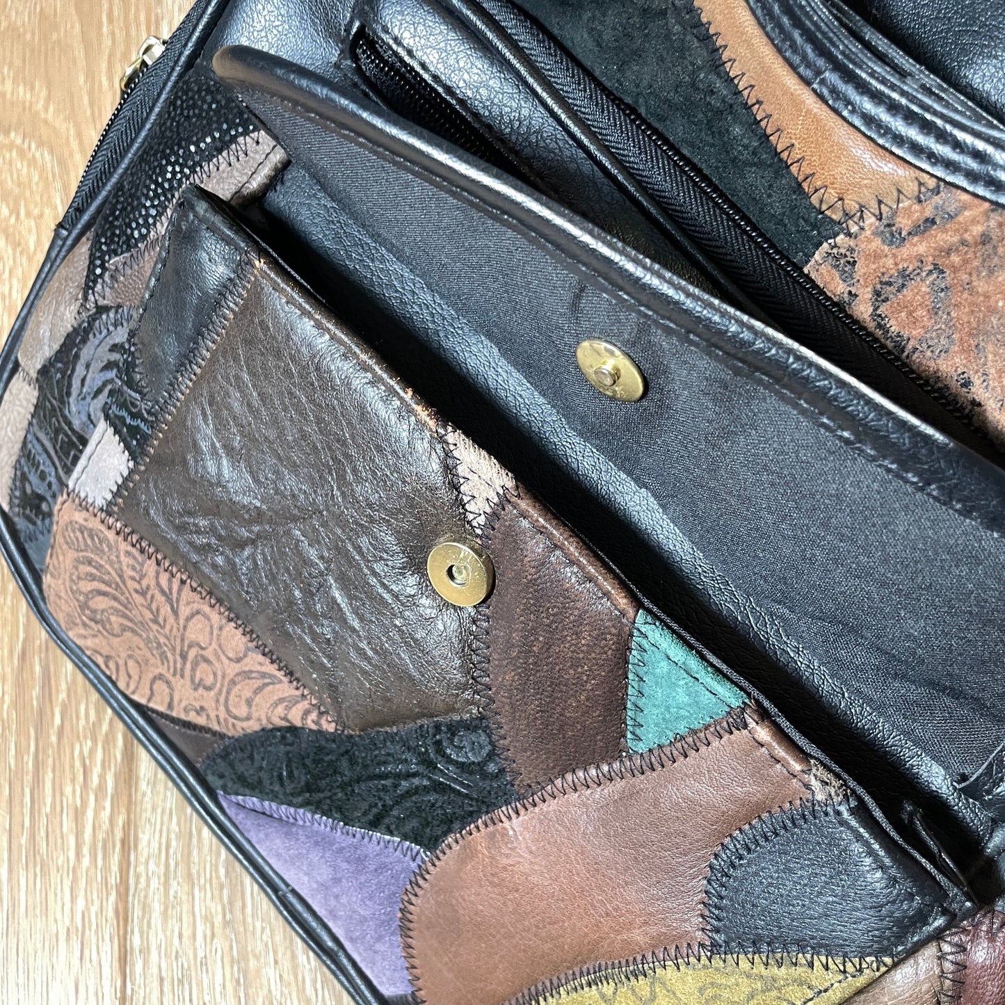 Leather Patchwork Bag