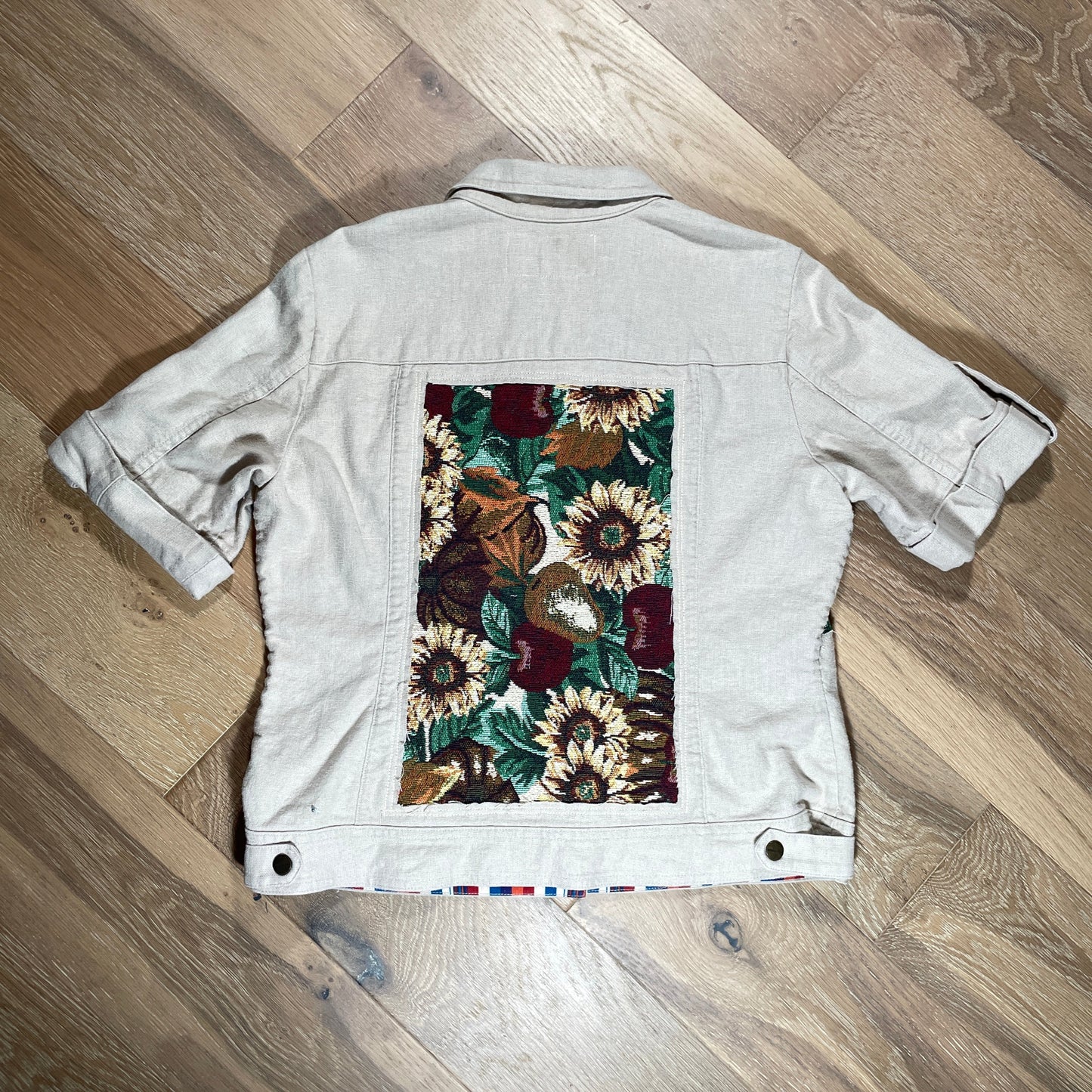 “Canvas Bloom” Shirt