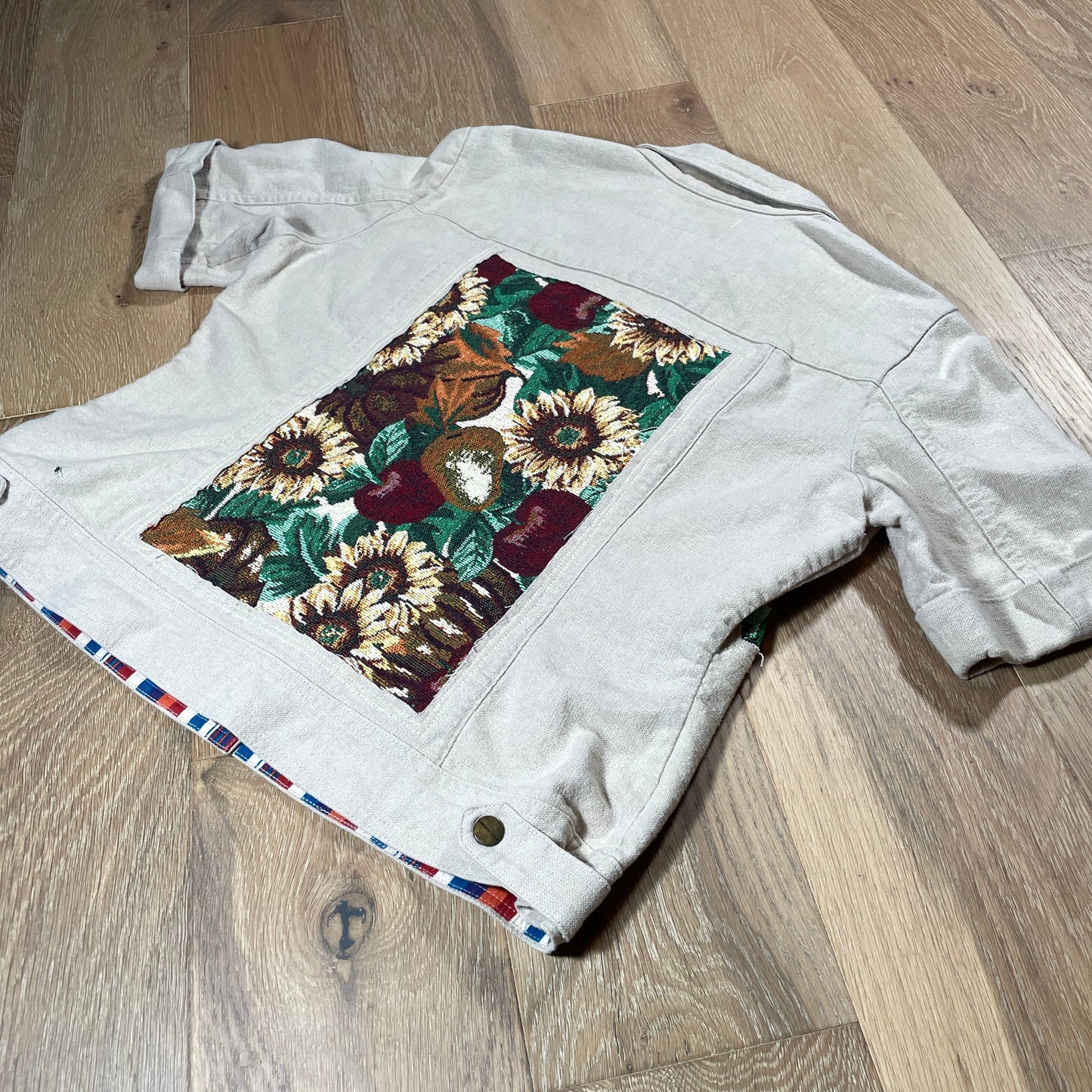 “Canvas Bloom” Shirt