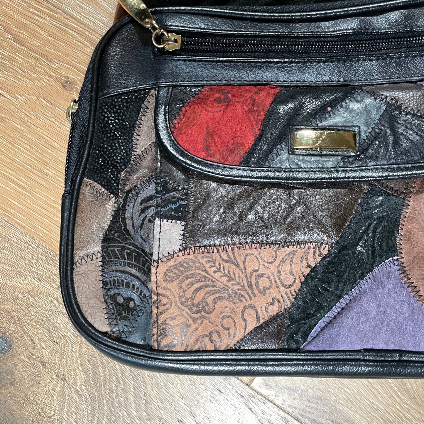 Leather Patchwork Bag