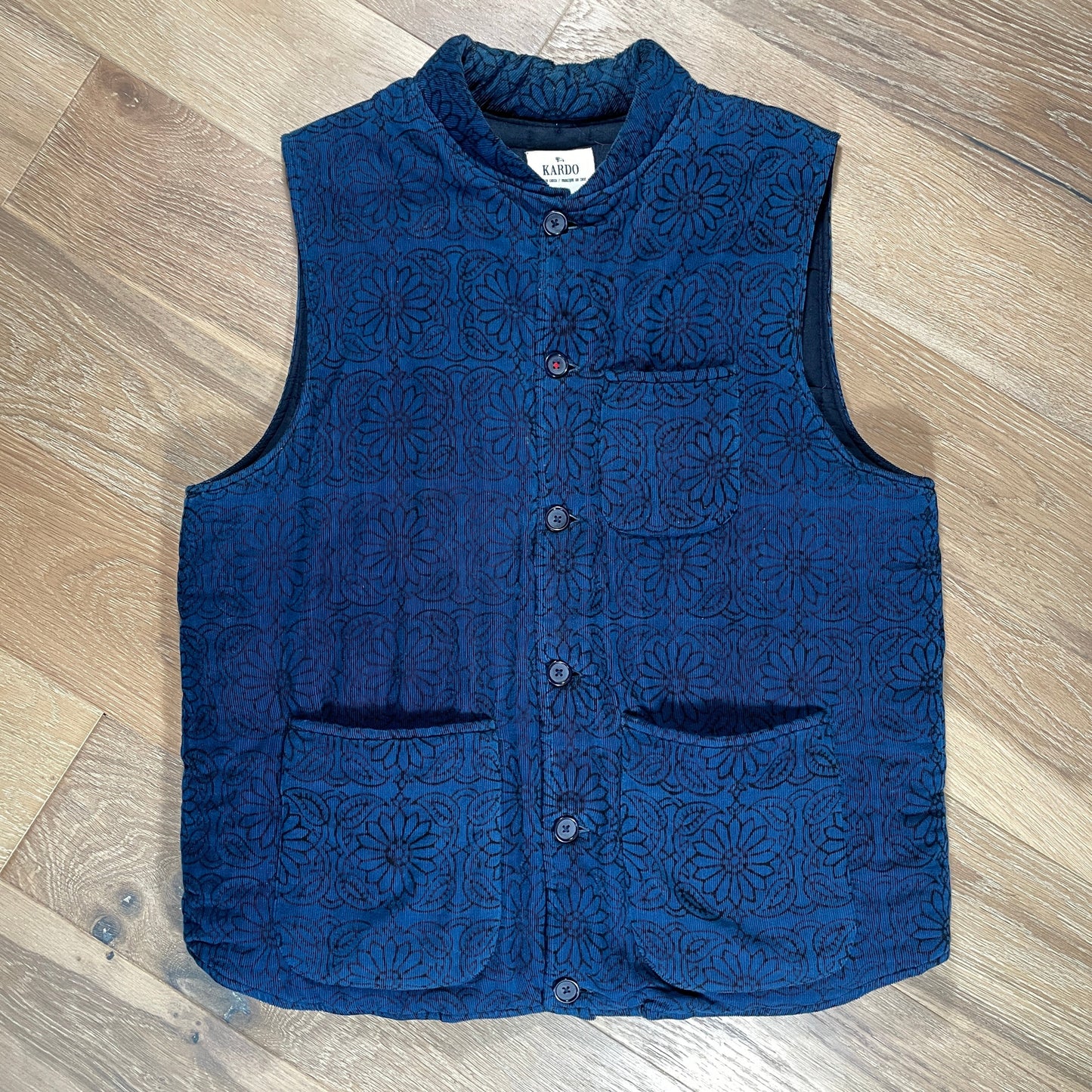 Kardo Floral Quilted Vest