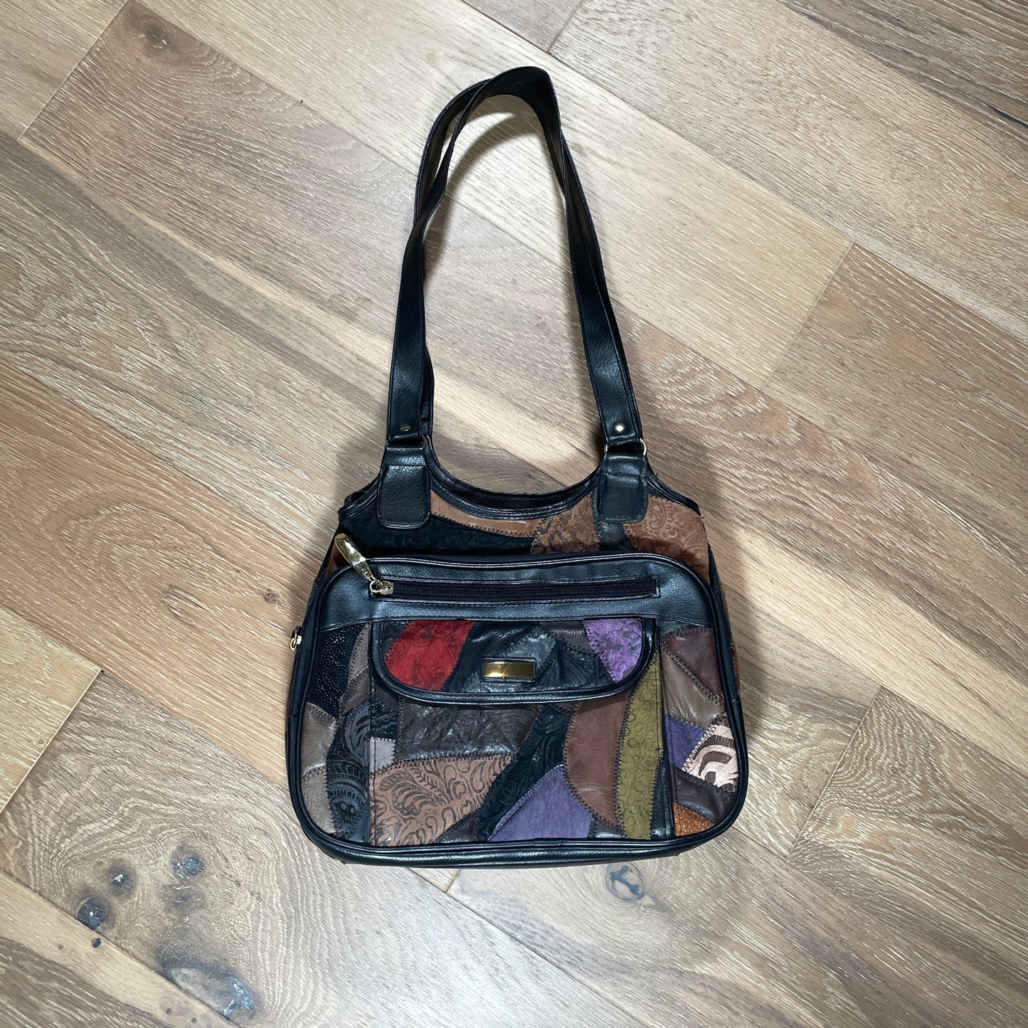 Leather Patchwork Bag