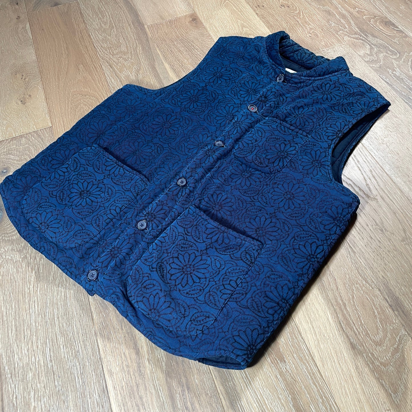 Kardo Floral Quilted Vest