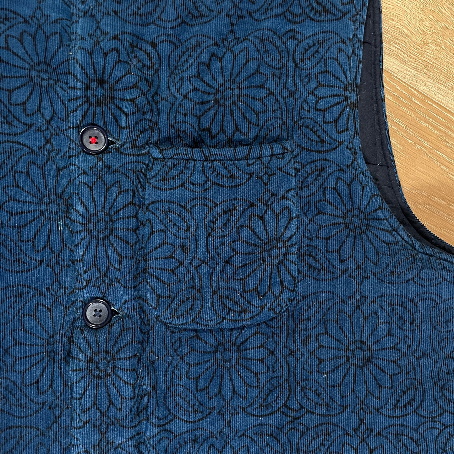 Kardo Floral Quilted Vest