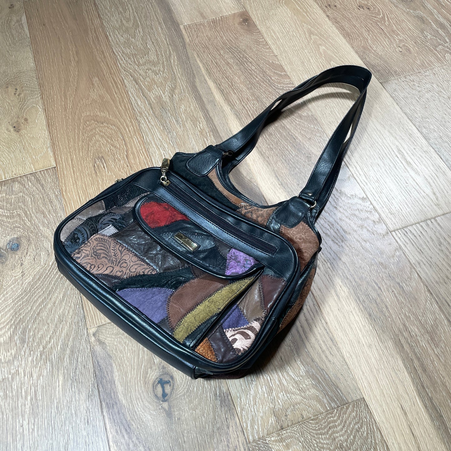 Leather Patchwork Bag