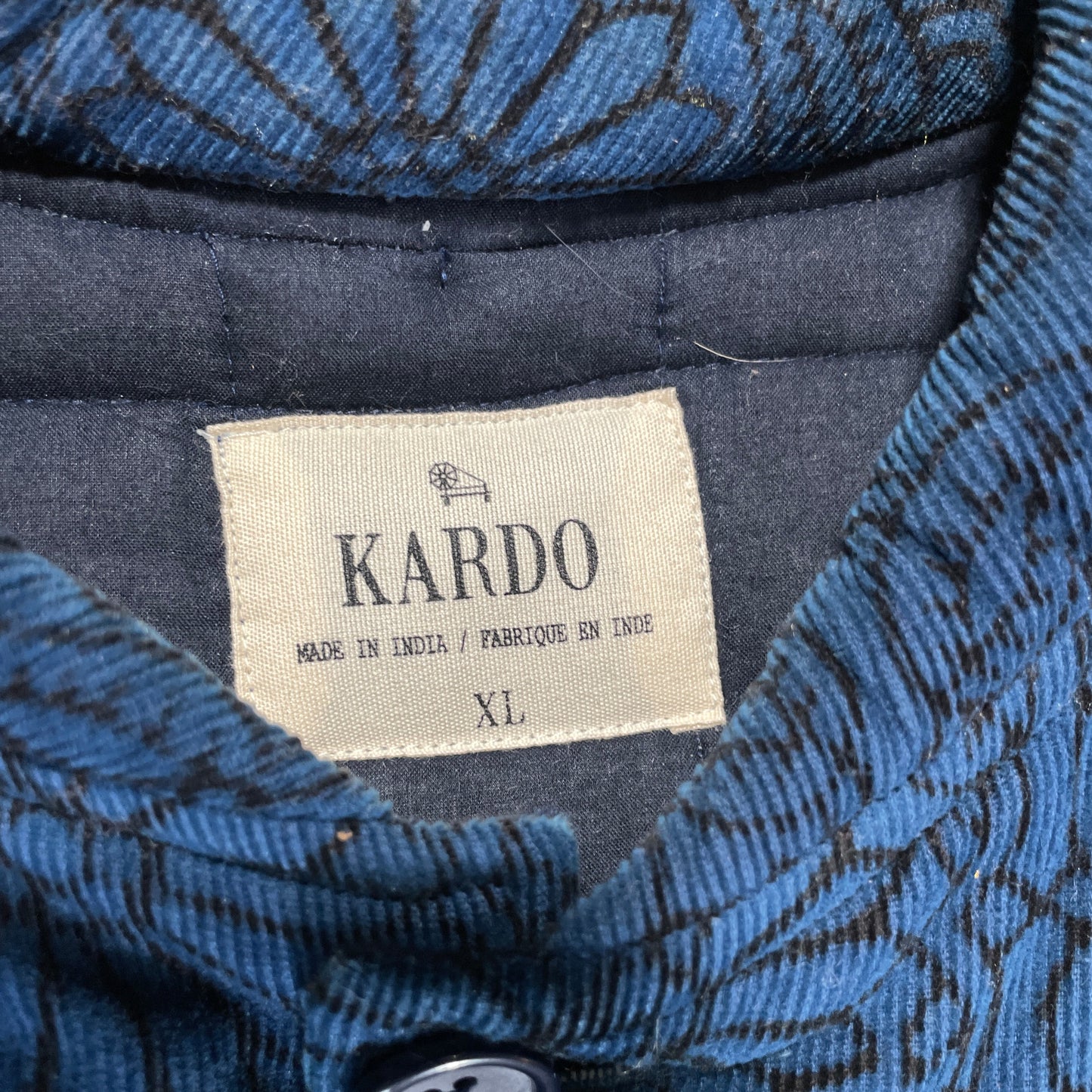 Kardo Floral Quilted Vest
