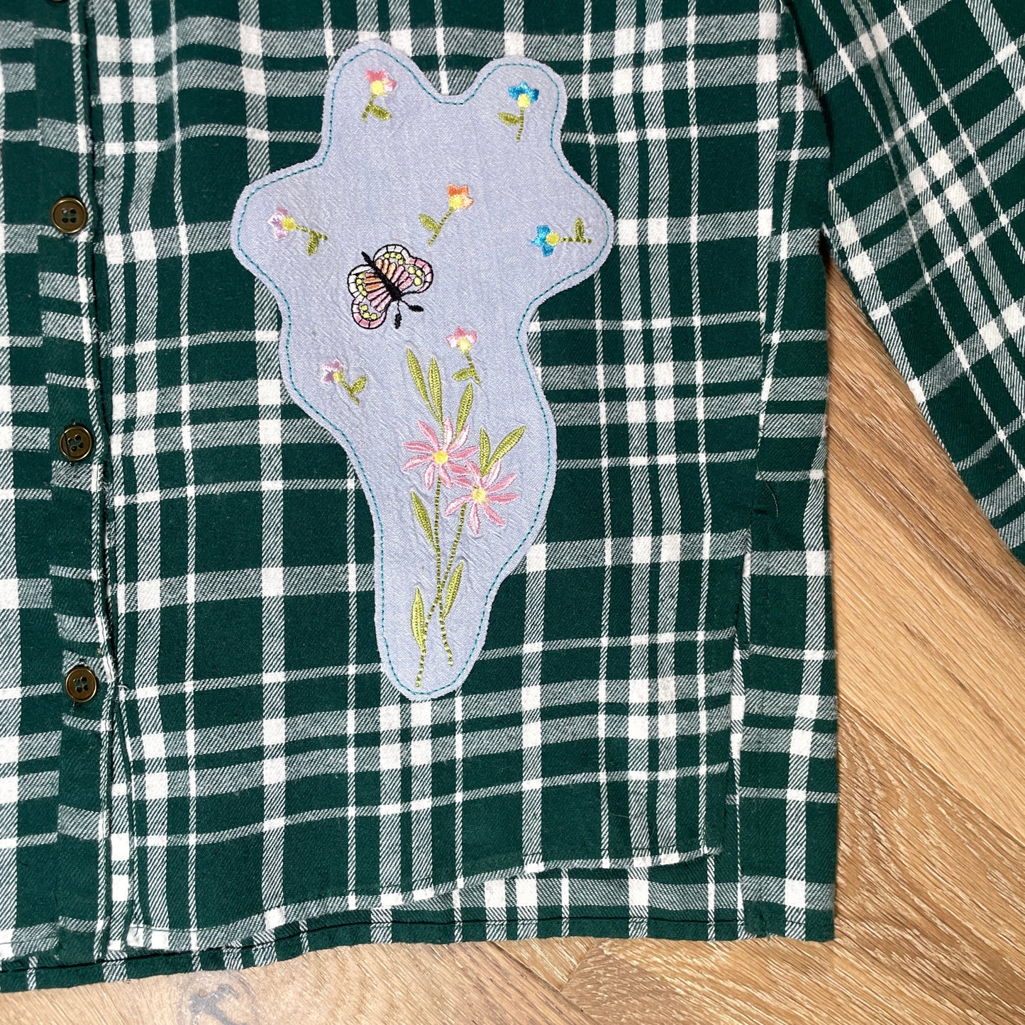“Metamorphosis” Flannel Shirt