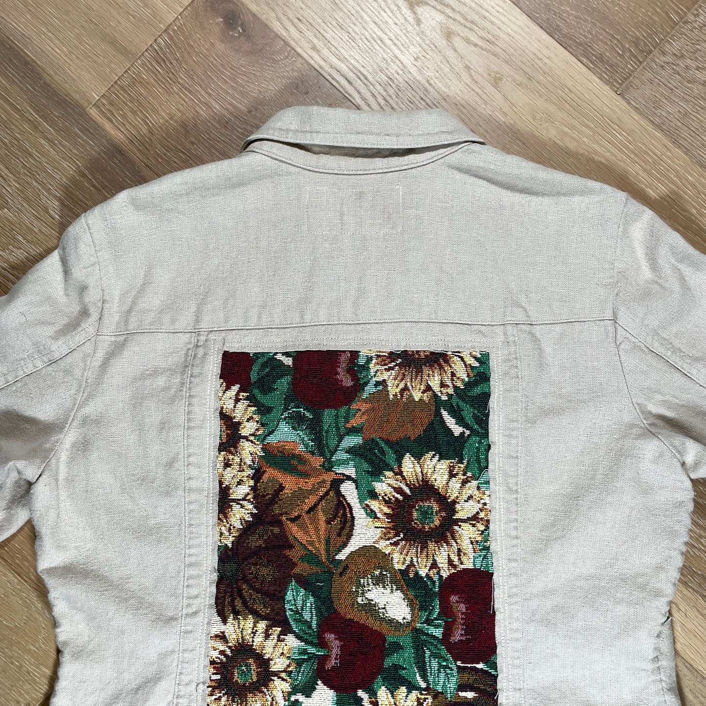 “Canvas Bloom” Shirt