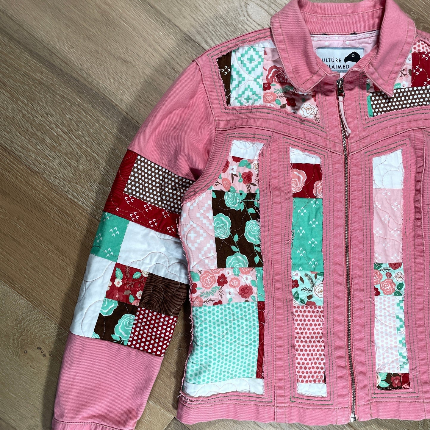 “Americana Rose” Denim Jacket