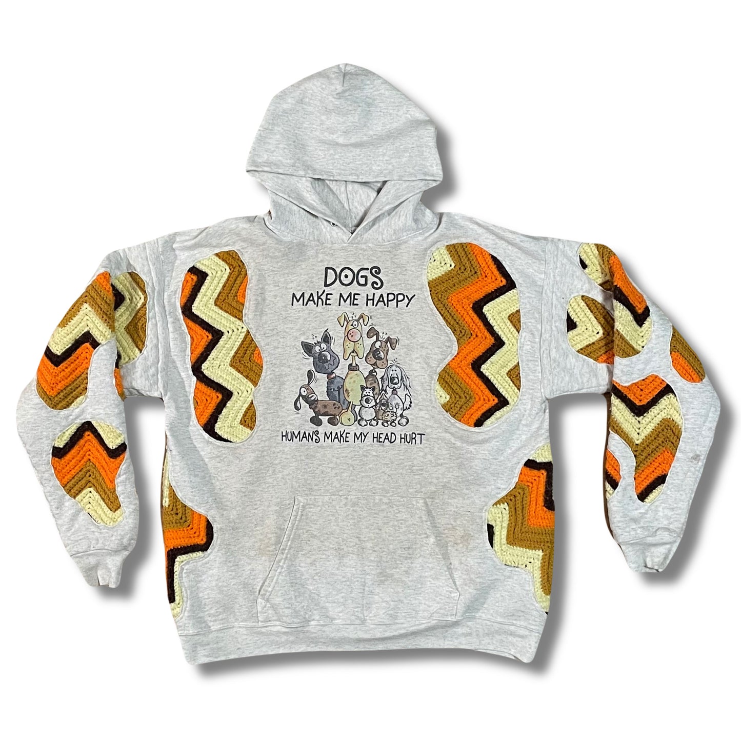 “Dogs Make Me Happy” Hoodie