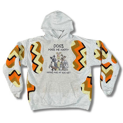 “Dogs Make Me Happy” Hoodie