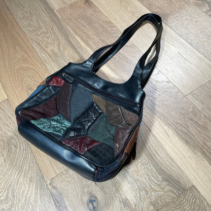 Leather Patchwork Bag
