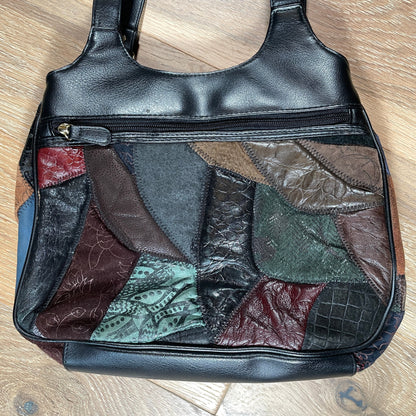 Leather Patchwork Bag