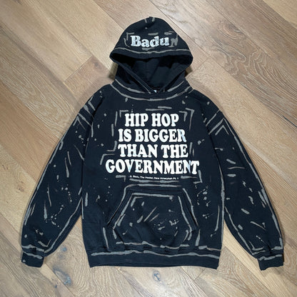 “Erykah Badu” Bleach Dyed Hoodie