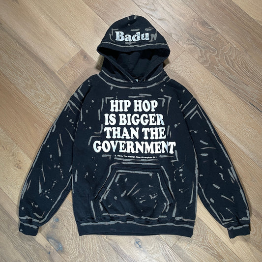 “Erykah Badu” Bleach Dyed Hoodie