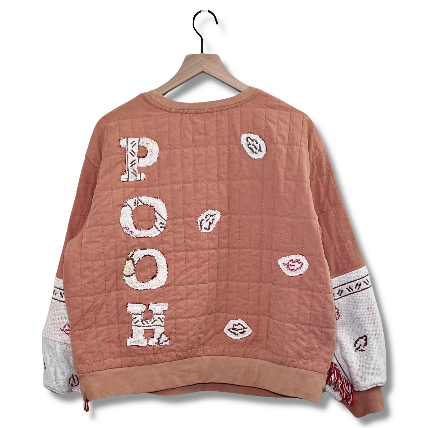 “Pooh” Quilted Sweatshirt