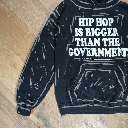 “Erykah Badu” Bleach Dyed Hoodie