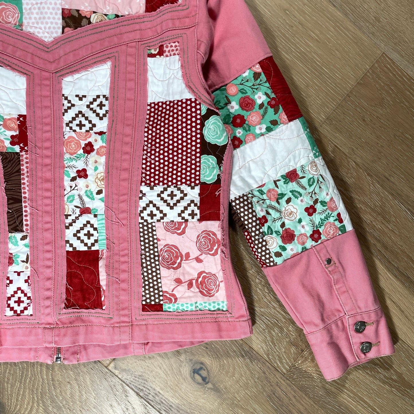 “Americana Rose” Denim Jacket