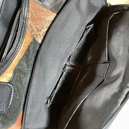 Leather Patchwork Bag