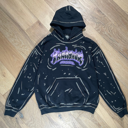 “Thrasher” Bleach Dyed Hoodie