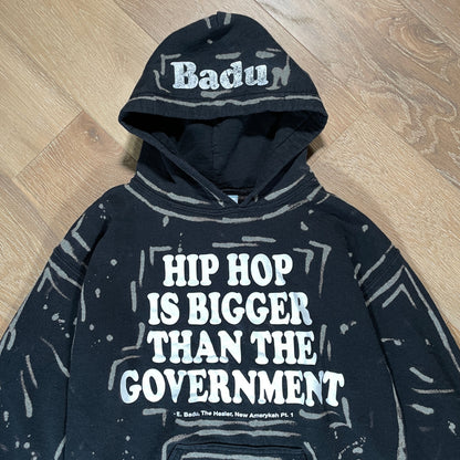 “Erykah Badu” Bleach Dyed Hoodie