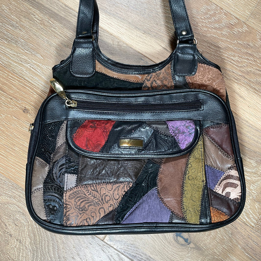Leather Patchwork Bag