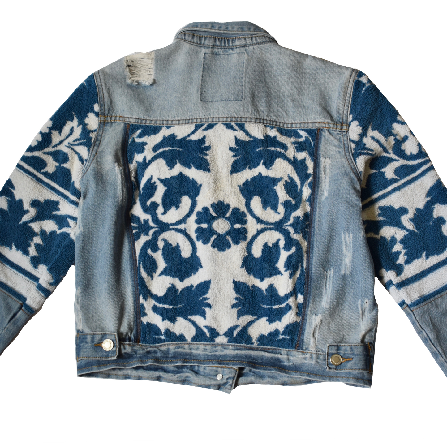 “Blue Victorian” Denim Jacket