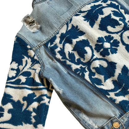 “Blue Victorian” Denim Jacket