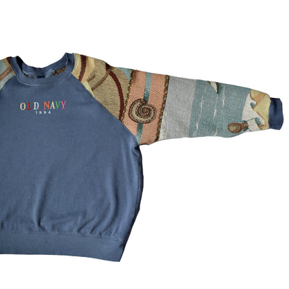 “Navy Boat” Sweatshirt