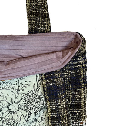 “Plaid & Petal” Bag