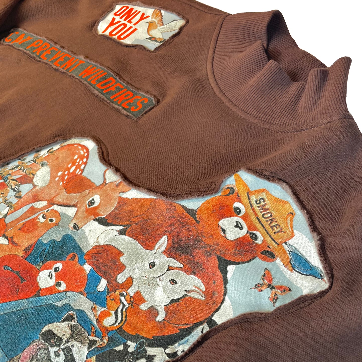 “Prevent Wildfires” Cropped Sweatshirt
