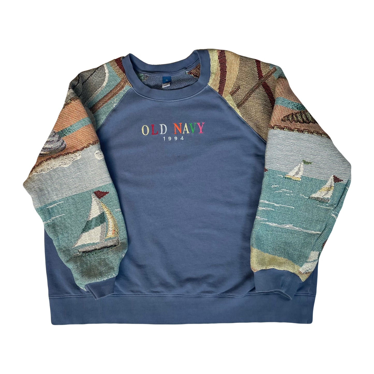 “Navy Boat” Sweatshirt