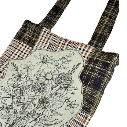 “Plaid & Petal” Bag