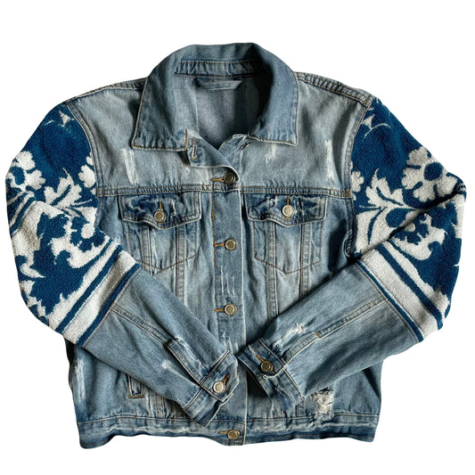 “Blue Victorian” Denim Jacket